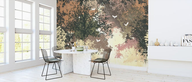 PHOTOWALL / Deep in Forest - Tangerine (e317174)
