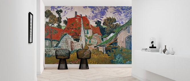 PHOTOWALL / Street in Auvers-sur-Oise - Vincent Van Gogh (e316993)