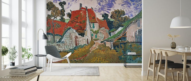PHOTOWALL / Street in Auvers-sur-Oise - Vincent Van Gogh (e316993)