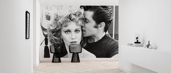 PHOTOWALL / Grease - John Travolta and Olivia Newton John (e317044)