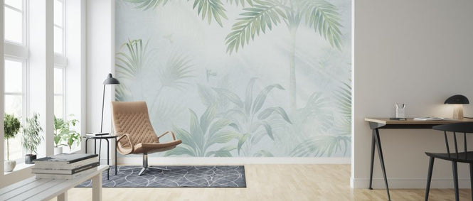 PHOTOWALL / Foggy Jungle - Leafy (e317746)