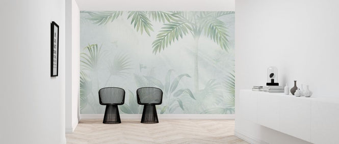 PHOTOWALL / Foggy Jungle - Leafy (e317746)