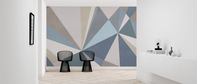 PHOTOWALL / Trioval - Powder Blue (e317759)