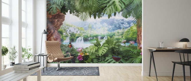 PHOTOWALL / Tropical Waterfall (e317714)