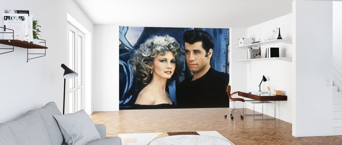 PHOTOWALL / Sandy and Danny - John Travolta and Olivia Newton John (e317215)