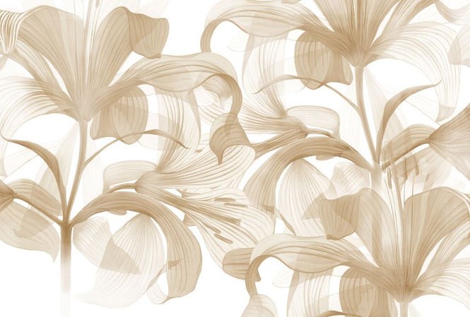 PHOTOWALL / Lilies Whisper - Sepia (e318430)