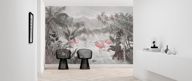 PHOTOWALL / Flamingo Essay - Pearl (e318654)