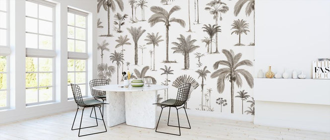PHOTOWALL / Brazilian Palms - Sepia (e319276)