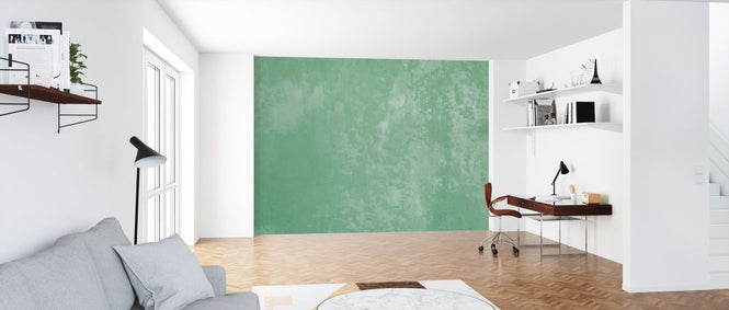 PHOTOWALL / Old Green Concrete Wall (e318156)