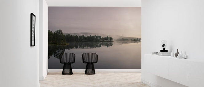 PHOTOWALL / Lake and Forest at Dawn (e318405)