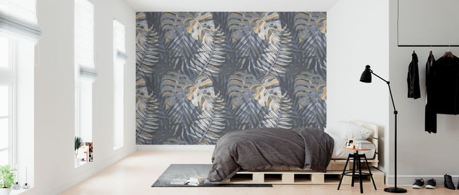 PHOTOWALL / Watercolor Tropical Leaves (e318517)