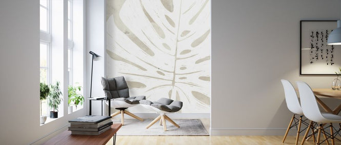 PHOTOWALL / Linen Tropical Silhouette (e320534)