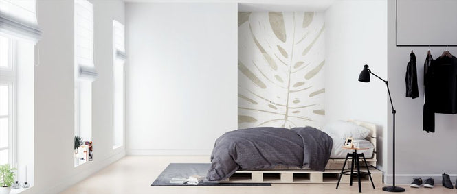PHOTOWALL / Linen Tropical Silhouette (e320534)