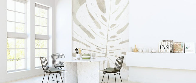 PHOTOWALL / Linen Tropical Silhouette (e320534)