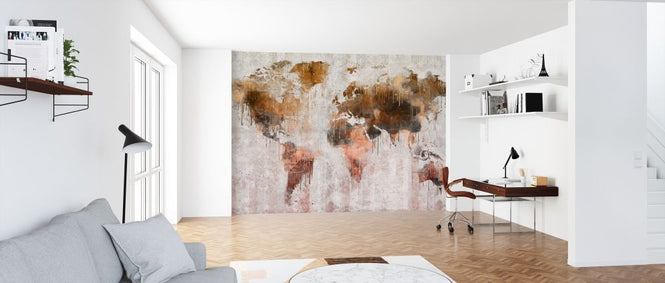 PHOTOWALL / Flowing Color Map - Chestnut (e320938)