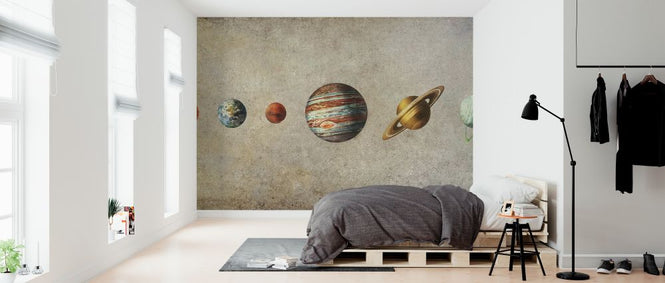 PHOTOWALL / Solar System - Sepia (e320054)