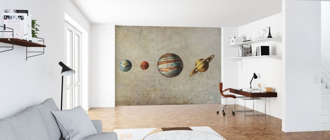 PHOTOWALL / Solar System - Sepia (e320054)