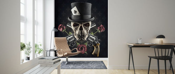 PHOTOWALL / Revolver and Skull (e320722)