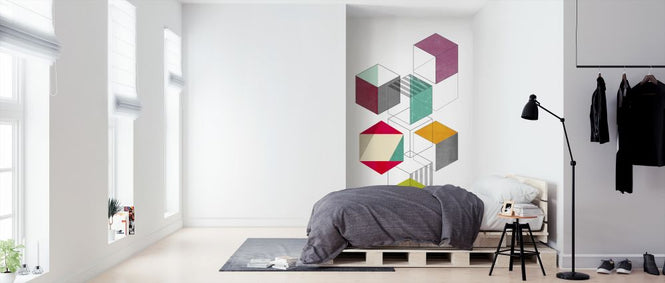 PHOTOWALL / Multicolores Cubes (e321200)