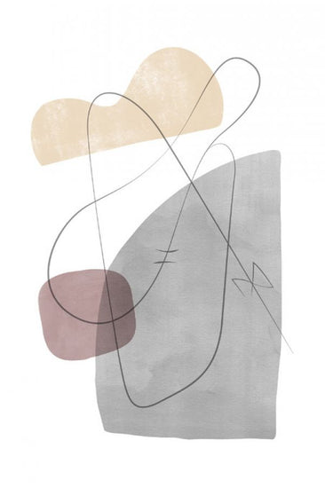 PHOTOWALL / Abstraction with Gray Lines XI (e321237)