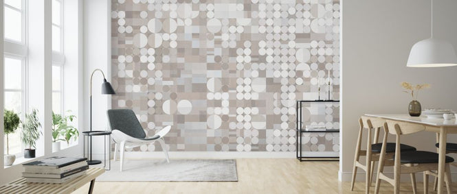 PHOTOWALL / Circles and Blocks Deco (e321660)
