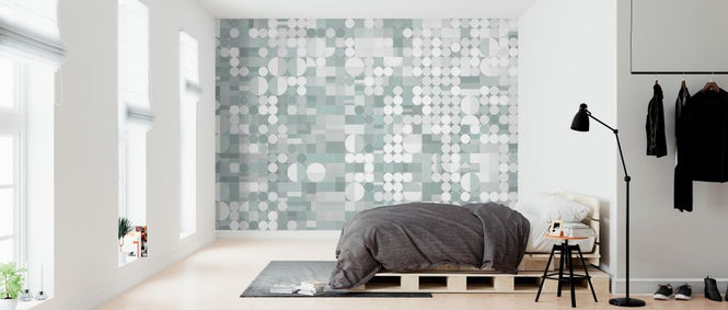 PHOTOWALL / Circles and Blocks Deco III (e321662)
