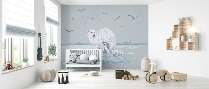 PHOTOWALL / Polar Bear Family (e321926)