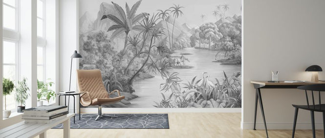 PHOTOWALL / Tangled Jungle II - Bw (e322235)