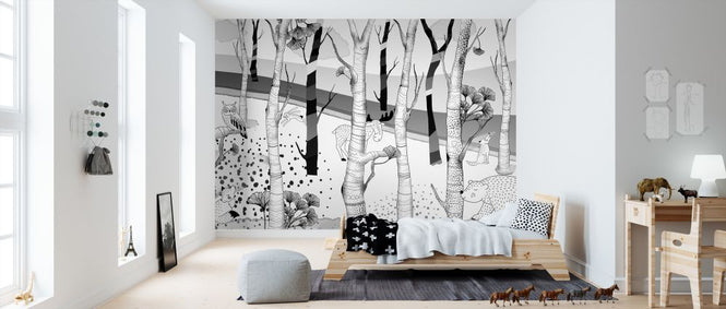 PHOTOWALL / Woodland - Bw (e322320)