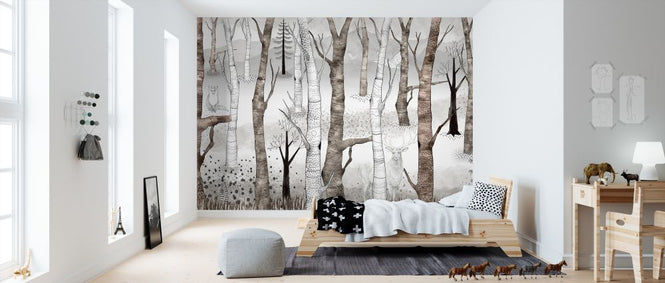 PHOTOWALL / Woodland Walz - Brown (e322331)
