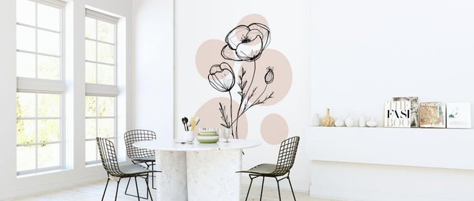 PHOTOWALL / Delicate Botanicals - Poppy (e322879)