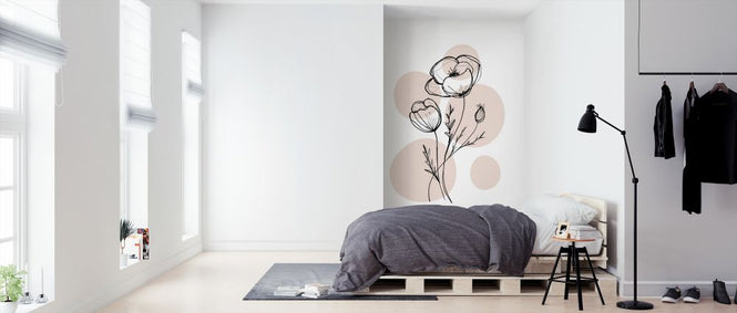PHOTOWALL / Delicate Botanicals - Poppy (e322879)