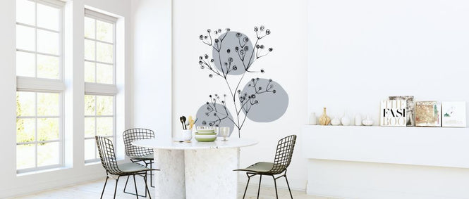 PHOTOWALL / Delicate Botanicals - Baby's breath (e322882)