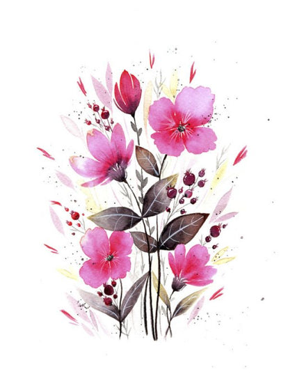 PHOTOWALL / Delicate Flowers of Summer (e322920)