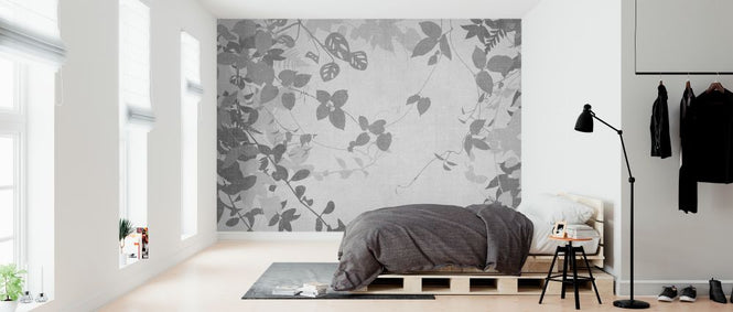 PHOTOWALL / Ivy Forest - Gray (e323022)