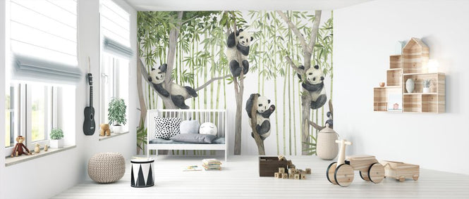 PHOTOWALL / Panda Friends - Bright (e323702)