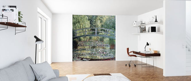 PHOTOWALL / Waterlily Pond Green Harmony (e322055)