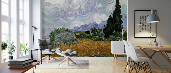 PHOTOWALL / Wheatfield with Cypresses (e322057)