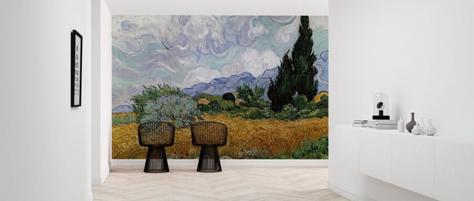 PHOTOWALL / Wheatfield with Cypresses (e322057)