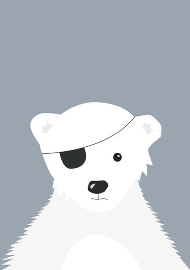 PHOTOWALL / Polar Pirate - Blue (e325975)