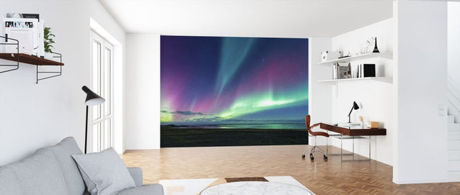 PHOTOWALL / Aurora over Sea (e325004)