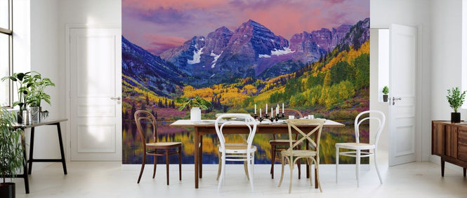 PHOTOWALL / Dawn at Maroon Bells (e327805)