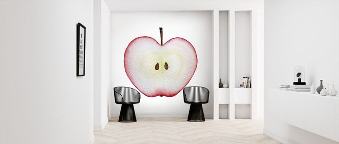 PHOTOWALL / Halved Red Apple (e325048)