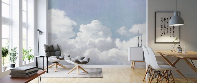 PHOTOWALL / Fluffy Sky - Blue (e328121)