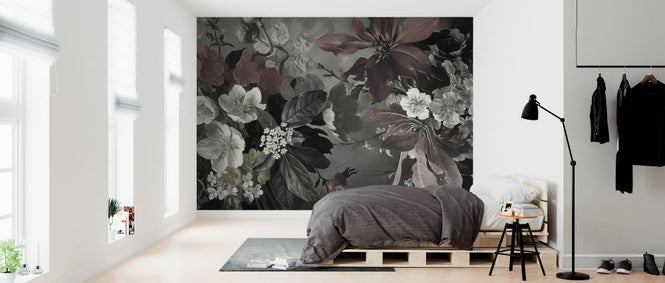 PHOTOWALL / Bouquet with Poinsettias (e327686)