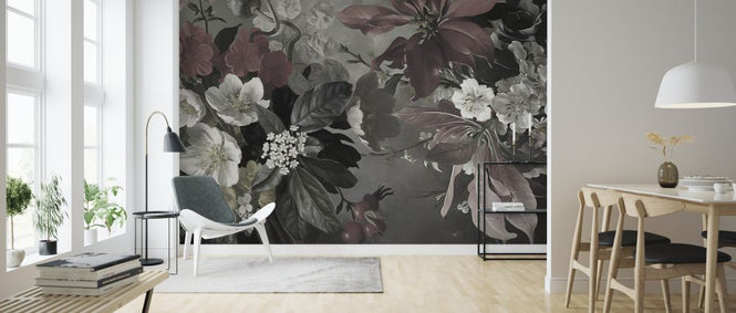 PHOTOWALL / Bouquet with Poinsettias (e327686)