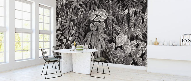 PHOTOWALL / Tanglewood Forest Wall - Black (e328403)