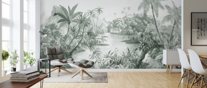 PHOTOWALL / Tangled Jungle II - Green (e328537)