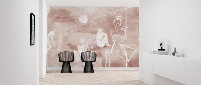 PHOTOWALL / Countenance - Dusty Rose (e328263)