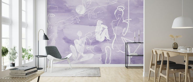 PHOTOWALL / Countenance - Violet (e328264)